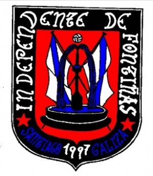 Escudo do primeiro equipo, o Independente, que tivo que mudar o nome polo de Estrela Vermelha